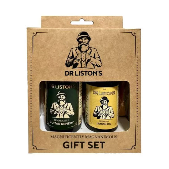 Dr Listons Guitar Glaze & Lemon Oil Set