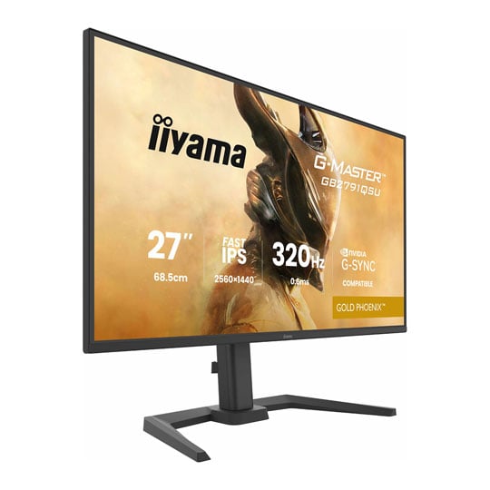 iiyama GB2791QSU-B1 27” QHD 320Hz FreeSync Premium HDR10 IPS Gaming Monitor iiyama GB2791QSU-B1 27” QHD 320Hz FreeSync Premium HDR10 IPS Gaming Monitor