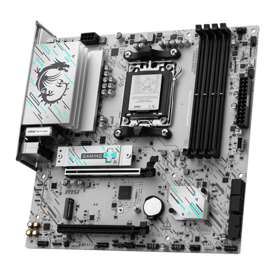 Refurbished MSI B840M GAMING PLUS WiFi AM5 DDR5 PCIe 4.0 microATX Motherboard : image 3