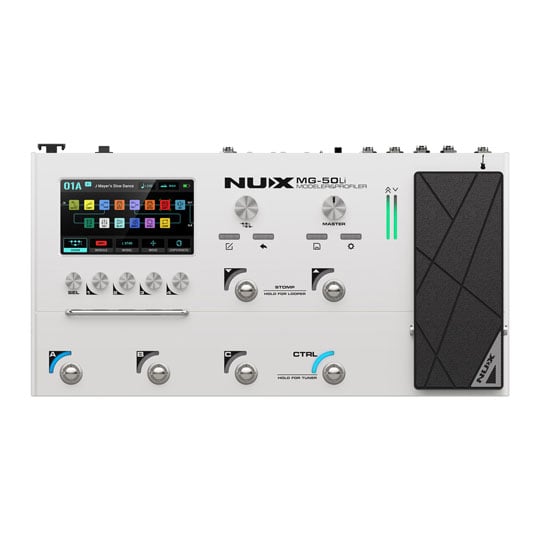 NUX MG-50Li Amp Modeler and Profiler (White) : image 3