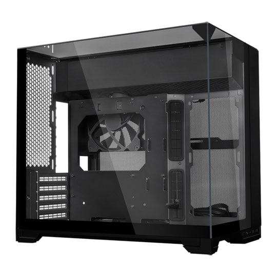Lian Li O11 Vision-M Black Dual Chamber Mid Tower Tempered Glass PC Case Lian Li O11 Vision-M Black Dual Chamber Mid Tower Tempered Glass PC Case