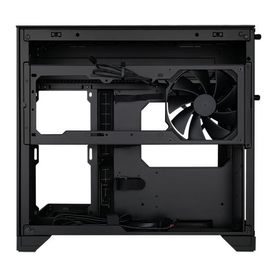 Lian Li O11 Vision-M Black Dual Chamber Mid Tower Tempered Glass PC Case : image 3
