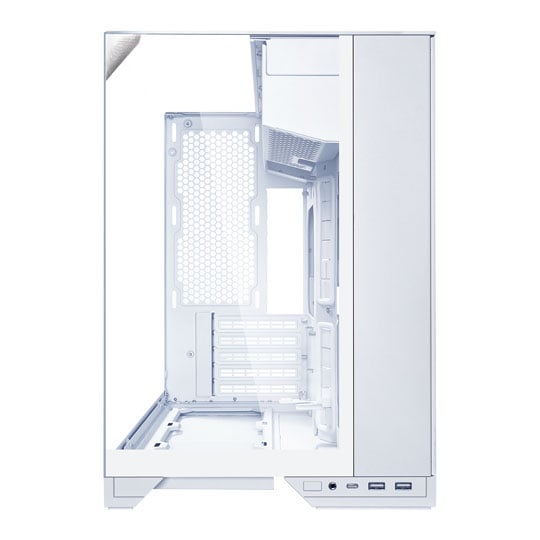 Lian Li O11 Vision-M White Dual Chamber Mid Tower Tempered Glass PC Case