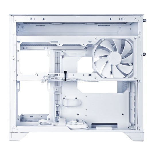 Lian Li O11 Vision-M White Dual Chamber Mid Tower Tempered Glass PC Case : image 3