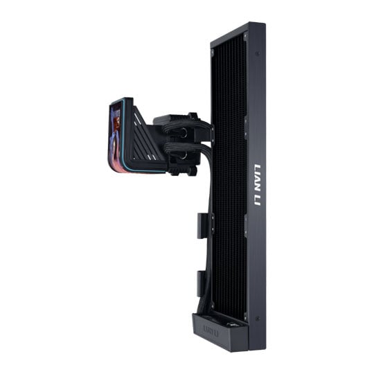 Lian Li Hydroshift II OLED Curved 360 Fanless Black All in One Liquid CPU Cooler : image 3