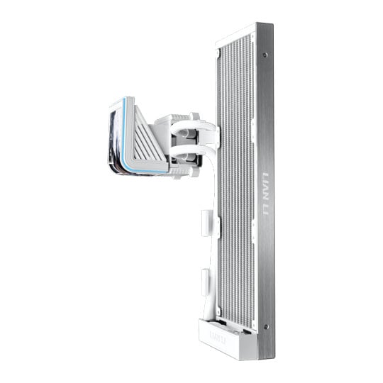 Lian Li Hydroshift II OLED Curved 360 Fanless White All in One Liquid CPU Cooler : image 3