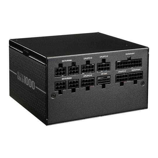 Cooler Master Elite Gold 1000 Modular ATX 3.1 PSU / Power Supply : image 4