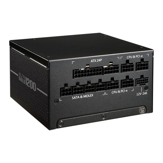 Cooler Master Elite Gold 1200 Modular ATX 3.1 PSU / Power Supply : image 4