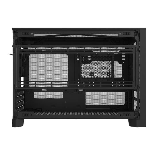 Montech TEN Black MicroATX Tower Modular PC Case