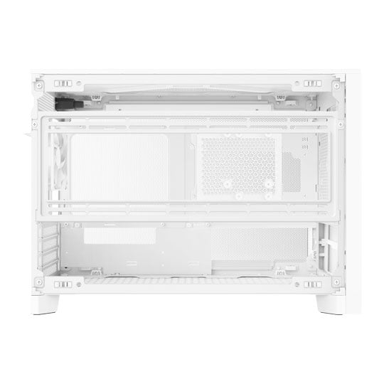 Montech TEN White MicroATX Tower Modular PC Case