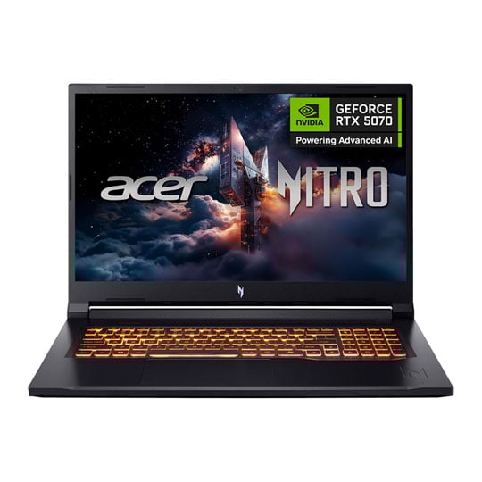 Refurbished Acer Nitro V 17 AI ANV17-41 FHD IPS 144Hz Ryzen 7 RTX 5070 Gaming Laptop
