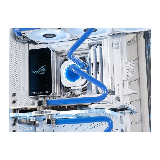 All White CORSAIR Inspired Gaming PC powered by NVIDIA and AMD : image 4
