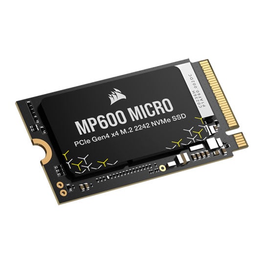Corsair MP600 MICRO 1TB M.2 (2242) PCIe Gen 4 NVMe SSD / Solid State Drive