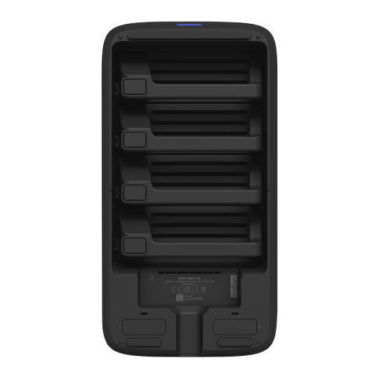 Ubiquiti UNAS 4 Bay PoE+++ NAS Enclosure 3.5" HDD Black : image 4