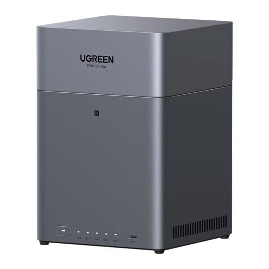UGREEN NASync DH4300 Plus 4 Bay NAS Enclosure 2.5"/3.5" HDD/SSD