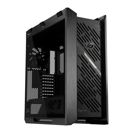 Open Box ASUS ROG STRIX HELIOS II Dual Tempered Glass Black Mid-Tower PC Case