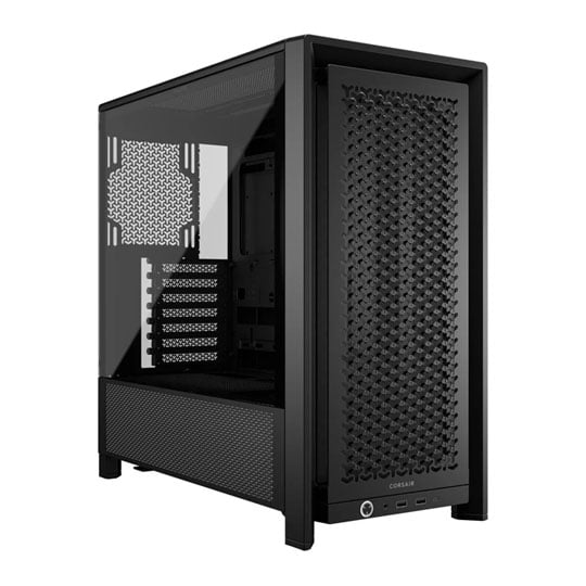 Open Box Corsair FRAME 4000D Tempered Glass Modular Mid Tower ATX Case Black