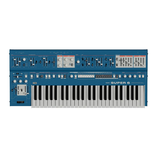 (Open Box) UDO Super 6 ST49 Synthesizer - Blue LN169965 - Super 6 ST49 ...