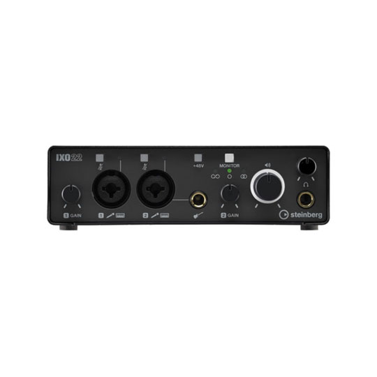 (Open Box) Steinberg - IXO22 USB-C Audio Interface - Black (Open Box) Steinberg - IXO22 USB-C Audio Interface - Black