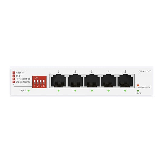 ASUS 5 Port 2.5Gbps Unmanaged Desktop Switch : image 3