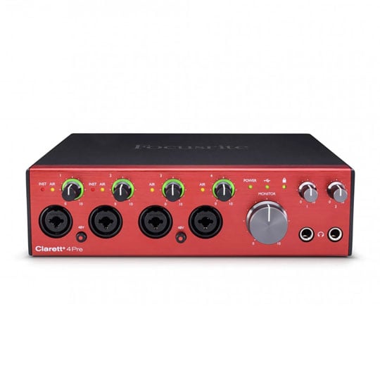 (Open Box) Focusrite Clarett+ 4Pre USB-C Audio Interface (Open Box) Focusrite Clarett+ 4Pre USB-C Audio Interface