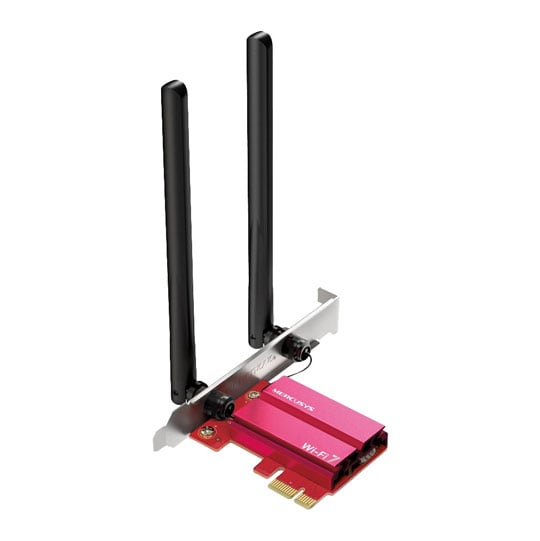 Refurbished Mercusys MA37BE BE6500 Wi-Fi 7 PCIe Network Adapter Add-In Card