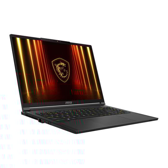 Refurbished MSI Stealth A16 AI+ 16" QHD+ 240Hz AMD Ryzen AI 9 HX RTX 5070 Black Gaming Laptop
