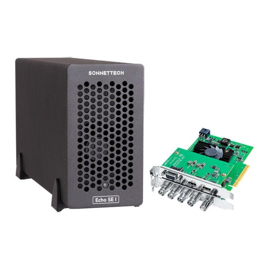 Sonnet Echo SE I T5 and Blackmagic Design DeckLink 8K Pro G2 Bundle Sonnet Echo SE I T5 and Blackmagic Design DeckLink 8K Pro G2 Bundle