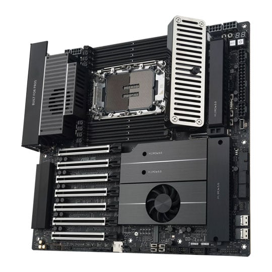 ASUS Pro WS W890E-SAGE SE Intel Xeon 600 PCIe 5.0 SSI-EEB Motherboard : image 1