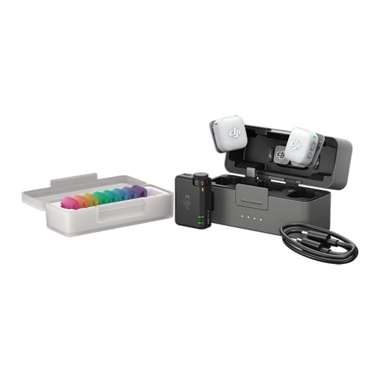 DJI Mic Mini 2 (2TX + 1 RX + Charging Case) DJI Mic Mini 2 (2TX + 1 RX + Charging Case)