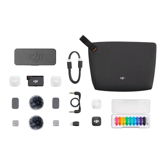 DJI Mic Mini 2 (2TX + 1 RX + Charging Case) DJI Mic Mini 2 (2TX + 1 RX + Charging Case)