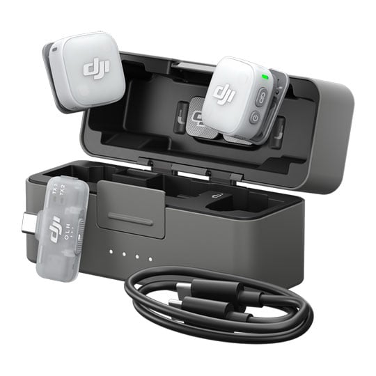 DJI Mic Mini 2 (2TX + 1 Mobile RX + Charging Case) DJI Mic Mini 2 (2TX + 1 Mobile RX + Charging Case)