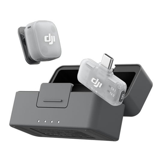 DJI Mic Mini 2 (1TX + 1 Mobile RX + Charging Case) DJI Mic Mini 2 (1TX + 1 Mobile RX + Charging Case)