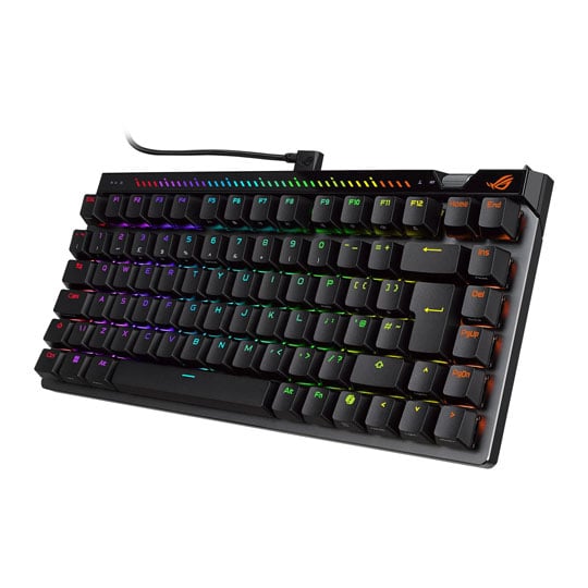 Open Box ASUS ROG Falchion ACE 75 HE Wired Gaming Keyboard Black