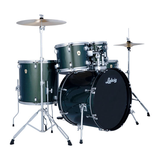 Ludwig Accent Drive Kit - Jade Dust : image 1