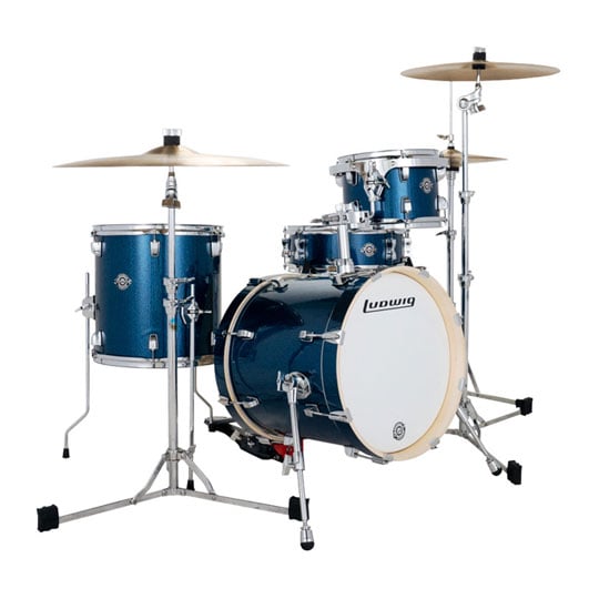Ludwig Breakbeat Kit - Deep Blue Sparkle : image 1