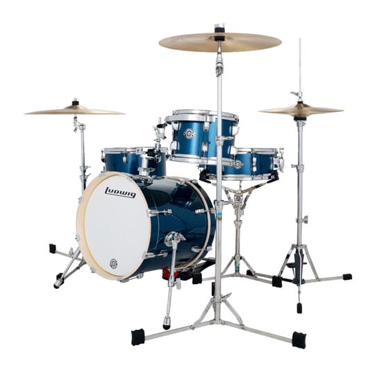 Ludwig Breakbeat Kit - Deep Blue Sparkle Ludwig Breakbeat Kit - Deep Blue Sparkle