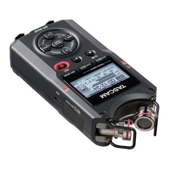 Tascam DR-40XP Portable Handheld Field Recorder : image 3