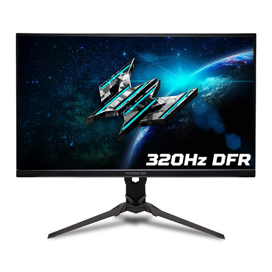 Acer Predator XB323QK V4bmi 32” 4K 160Hz / 1080p 320Hz Dual Mode FreeSync Premium IPS Gaming Monitor