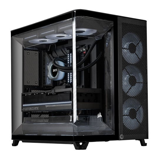 High End Gaming PC with NVIDIA GeForce RTX 5090 and AMD Ryzen 9 9950X3D2
