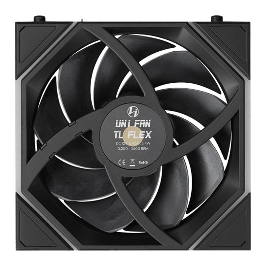 Lian Li Uni Fan TL Flex 120mm Black ARGB PWM Fan : image 4