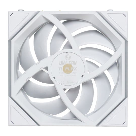 Lian Li Uni Fan TL Flex 120mm White ARGB PWM Fan : image 4