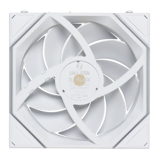 Lian Li Uni Fan TL Flex 120mm White ARGB PWM Reverse Blade Triple Fan Pack : image 4