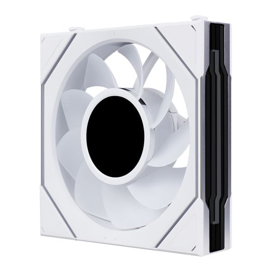 Lian Li Uni Fan SL-INF LCD Flex 120mm White Reverse Blade ARGB PWM Fan : image 4
