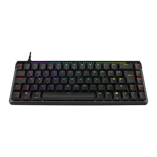 Refurbished ASUS ROG Falchion Ace HFX Wired 65% RGB Gaming Keyboard Black : image 3