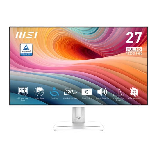 Open Box MSI PRO 27" FHD 120hz Adaptive Sync IPS Business & Productivity Class Monitor