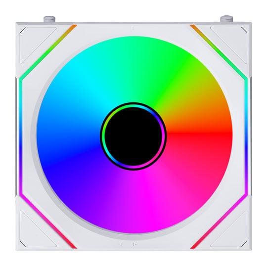 Lian Li Uni Fan SL-INF Flex 120mm White Reverse Blade ARGB PWM Fan : image 2