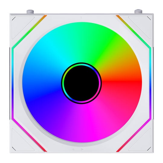 Lian Li Uni Fan SL-INF Flex 120mm White Reverse Blade ARGB PWM Triple Fan Pack : image 2