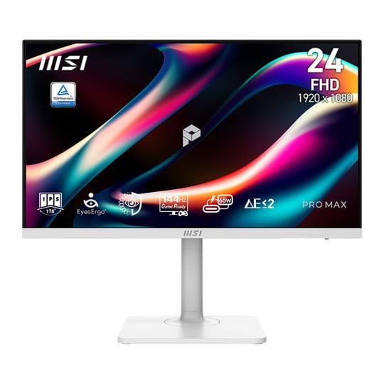 MSI PRO MAX 241PHW E14 24" Full HD 144Hz IPS Adaptive Sync Monitor