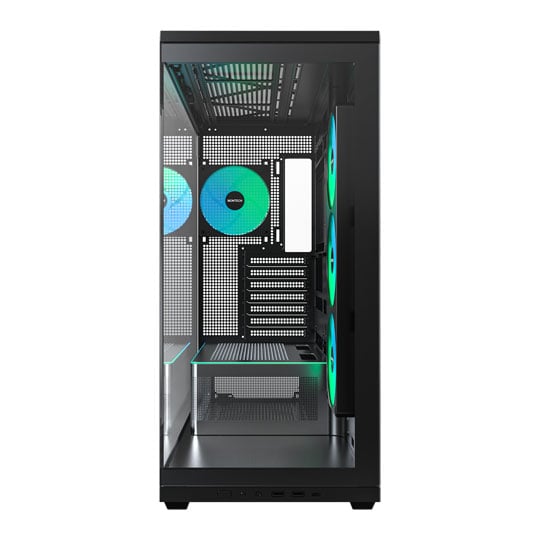 Montech TG3 Black RGB Mid Tower Tempered Glass PC Case Montech TG3 Black RGB Mid Tower Tempered Glass PC Case